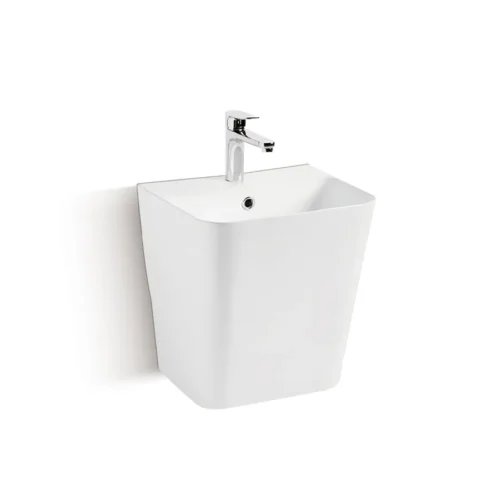 Wash Basin Small Size​ Rectangular Bathroom Wall Mounted