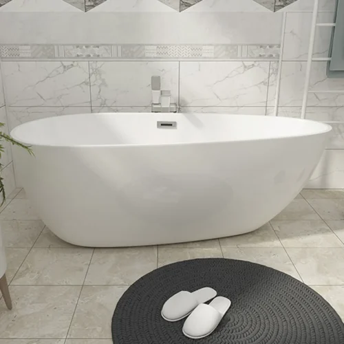 Cozy Free Standing Acrylic Bathtub​​​ in UAE