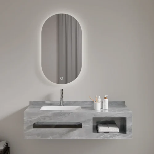 Tiny Bathroom Sinks With Vanity Mirror Unit​