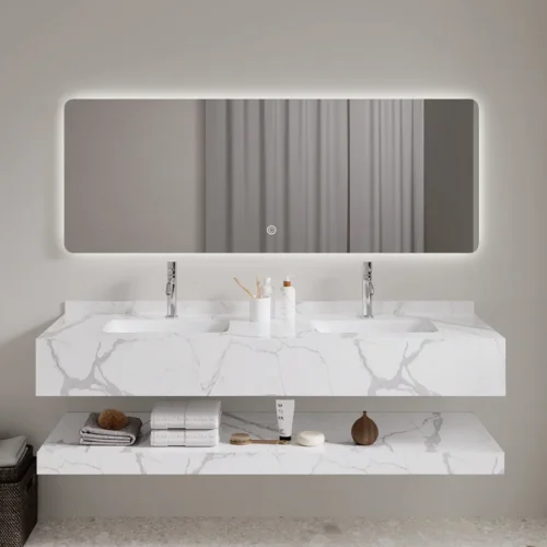 Wall Hung Double Vanity Unit​ in UAE