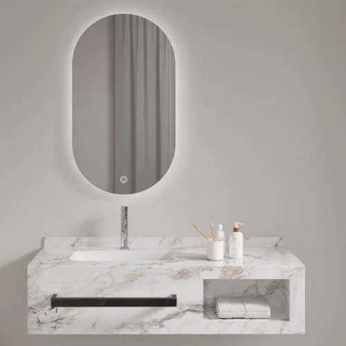 800mm Floating Bathroom Vanity with Mirror​ in UAE