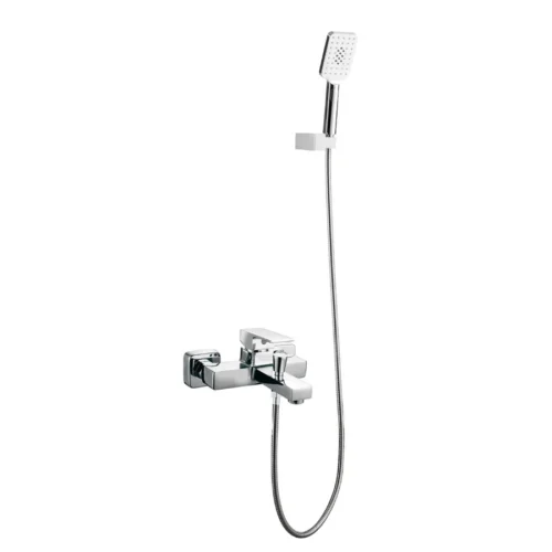 Wall Mount Tub Faucet With Hand Shower​ With Diverter Valve​