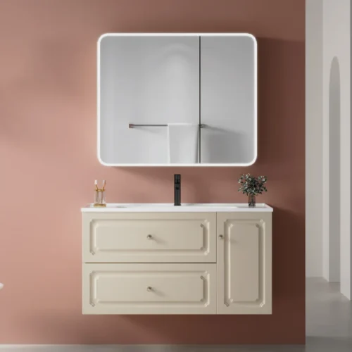 Vanity Sink Set Mirror Cabinet Combo Whoelesale