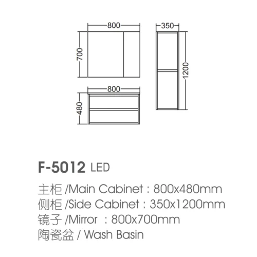 Factory Direct Wholesale Bathroom Vanity Oak Logs​ dimensions