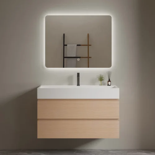 Bathroom Vanity With Coutertop Sink Mirror Manufacturer​