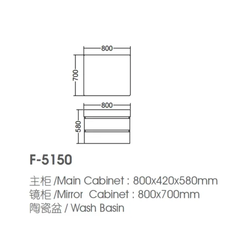 Bathroom Vanity With Vessel Sink From China Cabinet​ dimensions