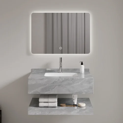 Minimalist Small Bathroom Vanity Unit