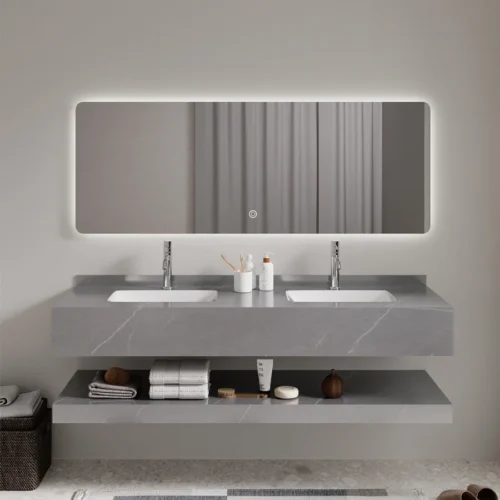 Vanity Table Floating With Mirror​ in UAE