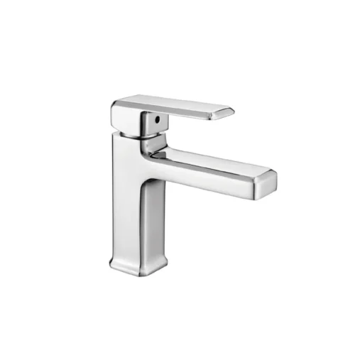 Silver Zinc-Alloy Single Handle Basin Faucet​​ in UAE​​​​