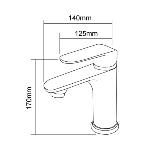 yidabath basin faucets 07 series dimensions