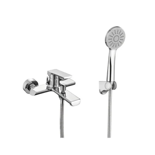 Silver Wall Mounted Mixer Shower Faucet​ in Saudi Arabia