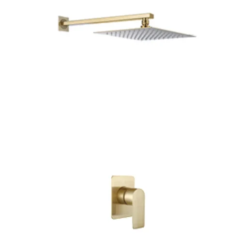 Gold Concealed Shower Mixer in Saudi Arabia