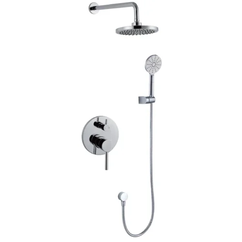 Silver Bathroom Shower System Combo in UAE