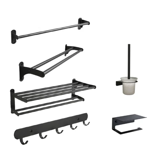 Black Bathroom Set Accessories Wholesale Vendor​