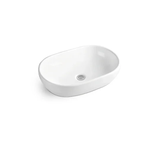 Oval Ceramic Countertop Basin Factory Wholesale